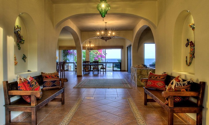 Carrizalillo Villa | Luxury Bluff Top Vacation Home con palapa y piscina infinita
