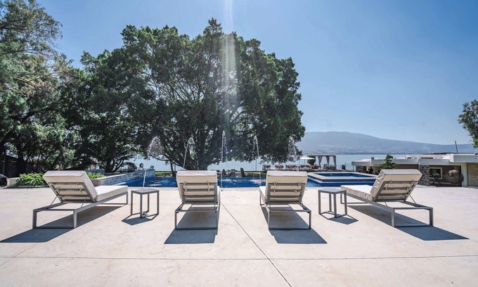 Cajititlán Casa | Bungalow de lujo | Vista al lago Cajititlán
