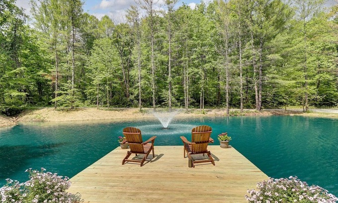 Logan Cabina | Luxury Cabin in Hocking Hills - Sleeps 16, amazing amenities