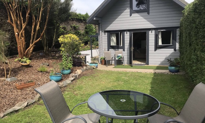 Killinchy Cabina | Cabaña privada de lujo con jacuzzi al aire libre con vistas al mar en Strangford Lough