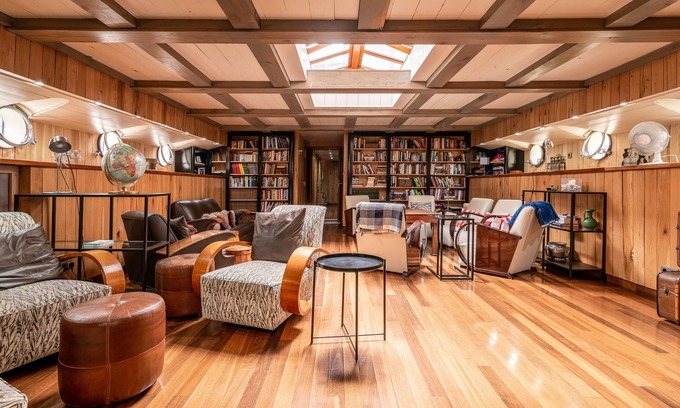 Canary Wharf Alquiler De Eote | Luxury Canary Wharf House Boat Room 1