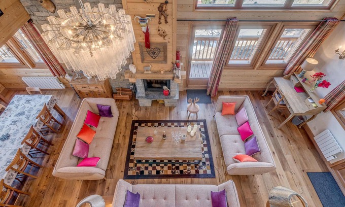 Les Brevieres Chalet De Esquí | Chalet 5* en Tignes - 6 habitaciones, 6 baños, jacuzzi, para 12 personas, cerca de las pistas