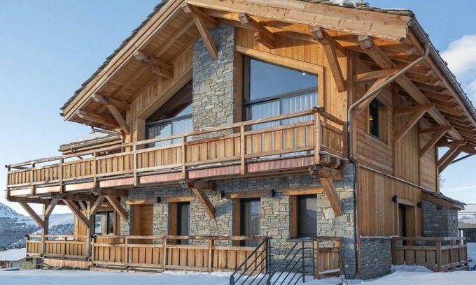 Bergers Chalet De Esquí | Chalet de lujo en Alpe d'Huez, ski-in/ski-out, sauna, jacuzzi, mascotas permitidas