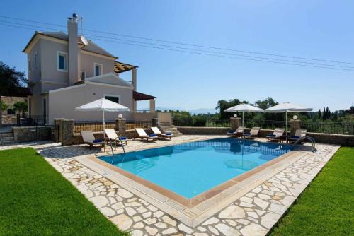 Dassia Villa | Luxury Corfu Villa Villa Jasmine Private Pool 4 Bdr Dassia