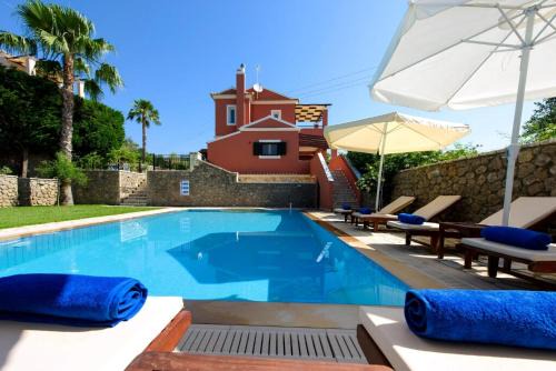 Dassia Villa | Luxury Corfu Villa Villa Lemonia Private Pool 4 Bdr Dassia