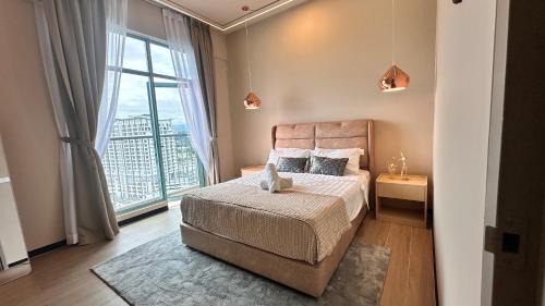 Likas Apartamento | Luxury, Cosy Seaview 1 bed Suite near SICC, Cuckoo