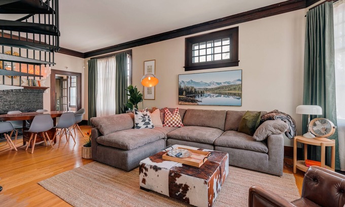 Mission District Casa | Luxury Craftsman Home in Mission: featuring private yard, sauna & home gym