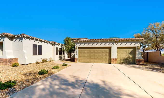 South Mountain Casa | Luxury desert retreat with a pool, cabana, grill, fireplace, & AC - dog-friendly