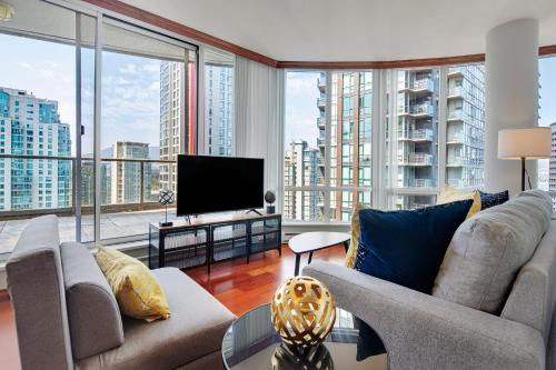 Coal Harbour Apartamento | Luxury Designer 2BD Apartment In The Heart Of Downtown
