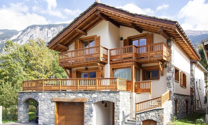 Sollieres-Sardieres Chalet De Esquí | Casa de montaña (madera / piedra) - Sollières Envers