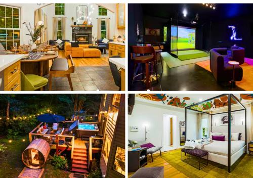 Fairview Casa | Luxury Escape! Golf Sim, Sauna, Hot Tub & Game Room Bliss