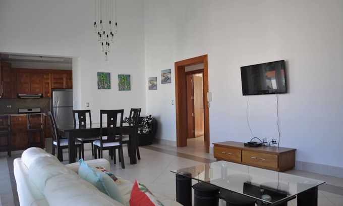 La Esplanada Condominio | ÁTICO DE LUJO FAMILIAR AMPLIO PISO SUPERIOR CON GRAN PISCINA EN EL CENTRO DE SOSUA
