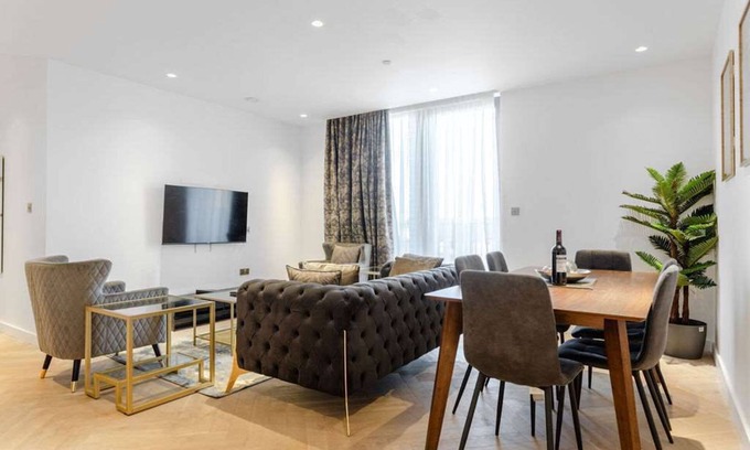 Dudden Hill Apartamento | Luxury Flat with Pool/Gym 5 minutes to Station