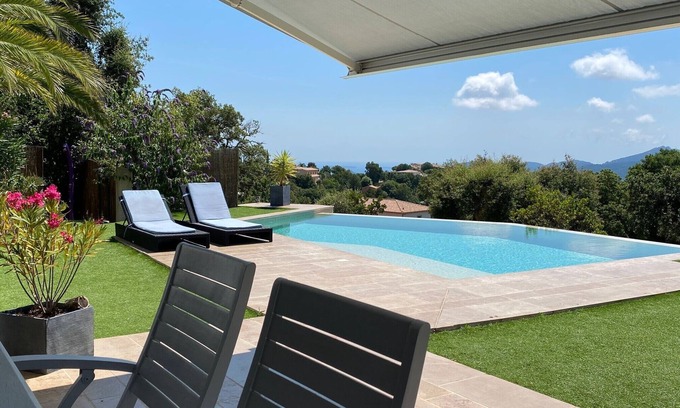 Les Adrets-de-l'Esterel Villa | Villa de lujo con piscina en el Var