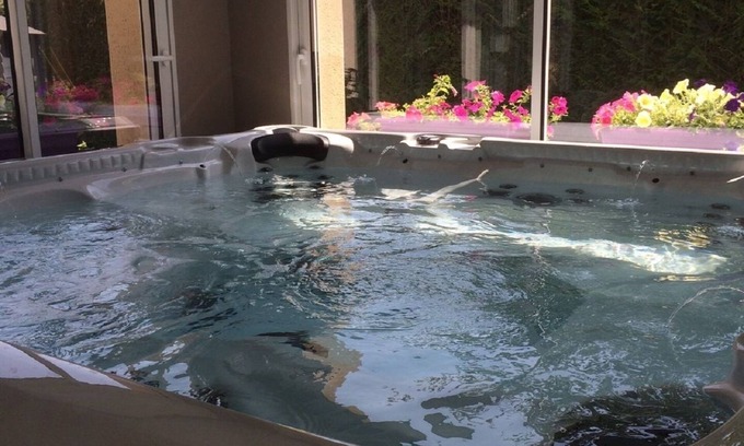 Rochecorbon Casa | casa rural de lujo 3 * 12 personas jacuzzi, spa Castillos del Loira Touraine