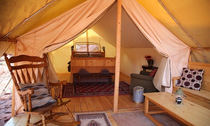 Moab Cabina | Luxury Glamping Tent in Moab | Sleeps 2