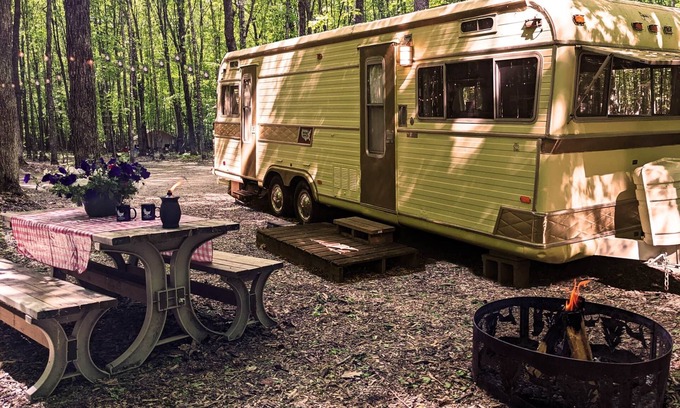 Phelps Apartamento | Luxury Glamping w/Resort Access Included, Site 3