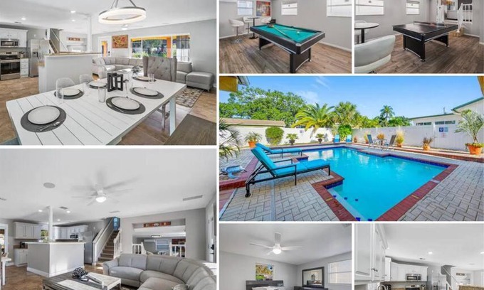 Bay Crest Park Casa | Luxury Heated Salt Pool House in Perfect Location!