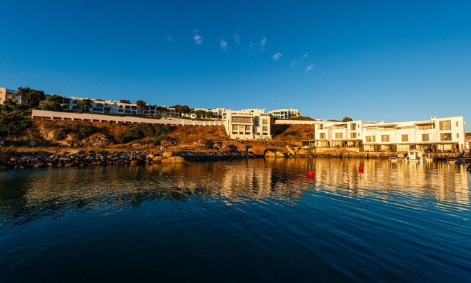 Mykonos Apartamento | Luxury Hillside Unit | Sea Views | Balcony | Pool
