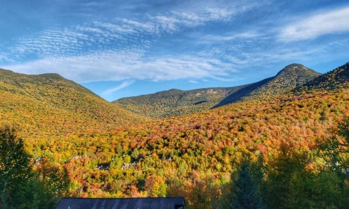 Lincoln Casa | Luxury Home On Loon Mtn Home, espectaculares vistas a la montaña, acceso a la piscina / spa incl