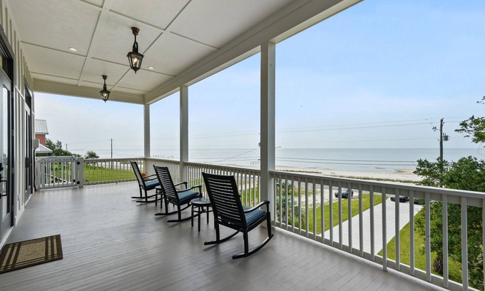 Waveland Casa | Luxury home with HEATED pool and spa on the Beach!