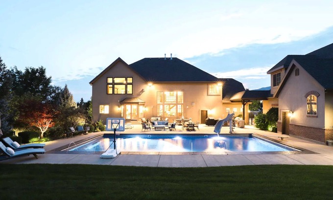 Highland Casa | Luxury Home with Theater & Private Heated Pool