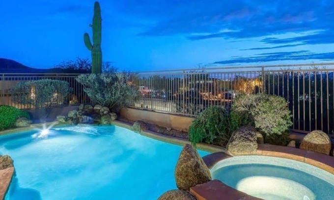 McDowell Mountain Ranch Casa | Luxury Home with Views in Mcdowell Mountain Ranch
