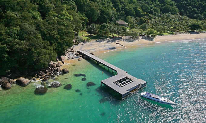 Ilha Grande Villa | Villa en una isla en Ilha Grande - Ang008