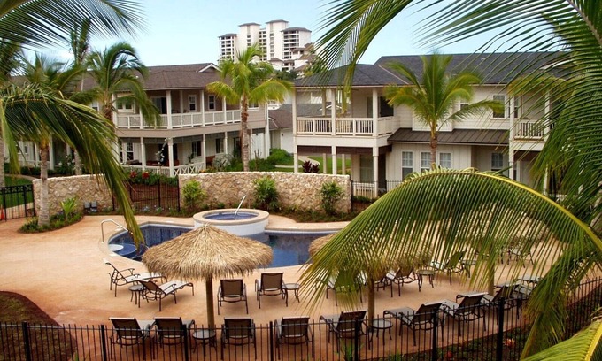 Ko Olina Condominio | Lujo Ko'Olina Coconut Plantation Oahu, 2-historia Hawaii Condominios Inicio