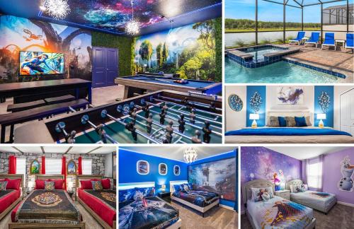 Kissimmee Villa | Luxury Lake View 9-Bedroom Villa @Storey Lake Resort
