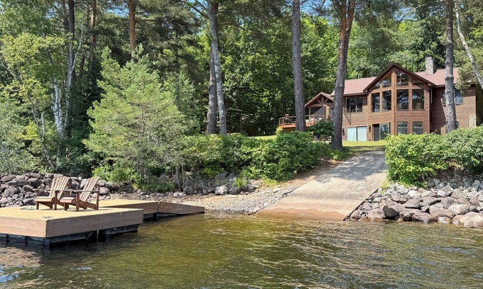 Sabael Casa | - Price Reduced - Luxury Lakefront Home on Indian Lake, NY-One August week left!