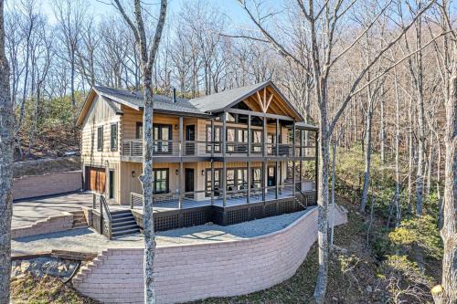 Laurel Ridge Casa | Luxury Log Cabin with lake view