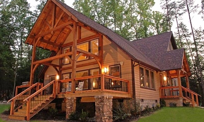 Keslers Cross Lanes Casa | Lujo Cabina de la montaña en Gauley Canyon - zona de New River Gorge