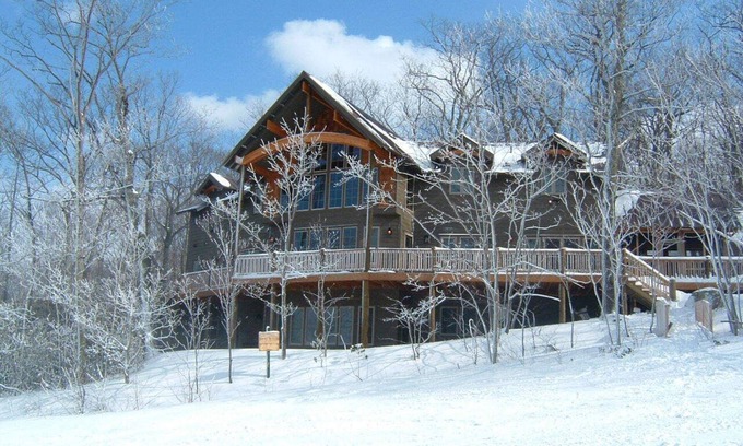 Pedlars Edge Chalet De Esquí | Ski-in ski-out de lujo 6 dormitorios 4. 5 baños, hermosa casa de montaña
