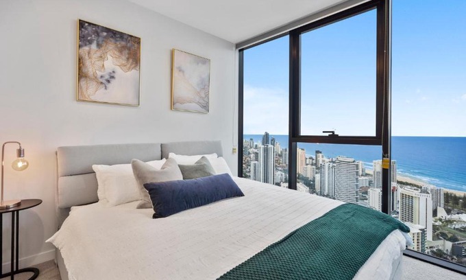 Broadbeach Apartamento | Luxury Oceanview 2-Bed Apartment on 50th Level