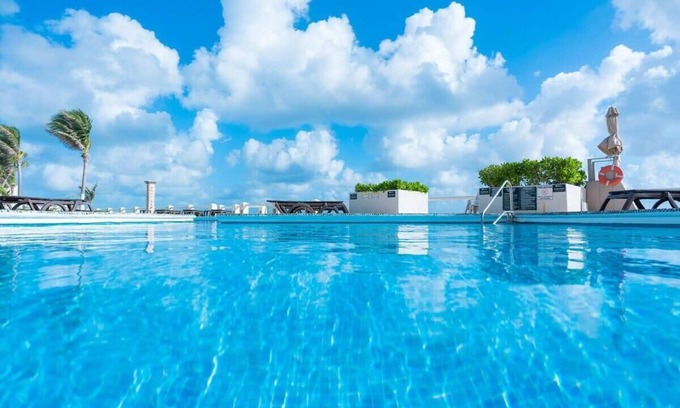 Zona Hotelera Villa | Big Beachfront Villa | WiFi | Near Famous La Isla