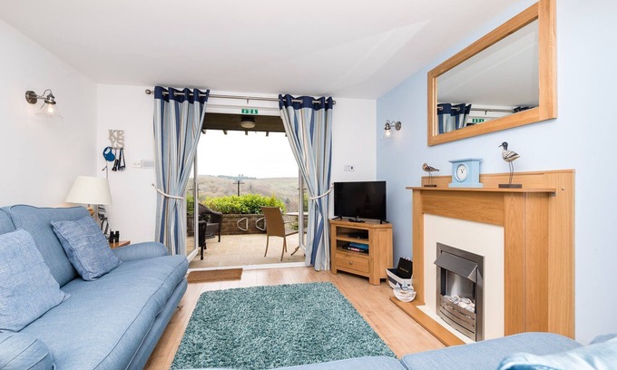 Looe Casa | Casa de lujo de un dormitorio con vistas preciosas