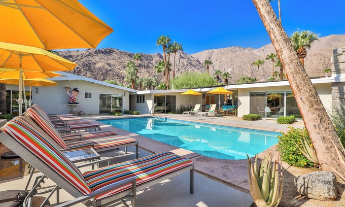 Old Las Palmas Casa | Luxury Palm Springs Estate w/Main House & 3 Casitas, Salt Water Pool & HotTub