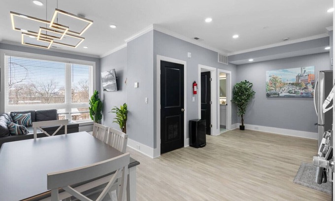 Kingman Park Apartamento | Luxury Penthouse Condo+Rooftop+Private Parking+3BD