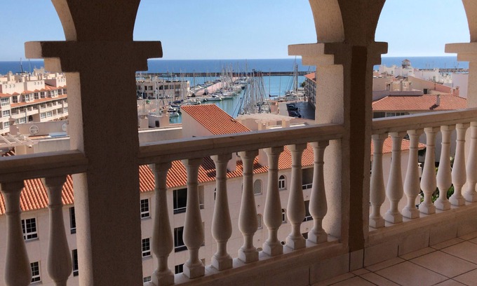 Almerimar Apartamento | Penthouse de lujo con vista al mar