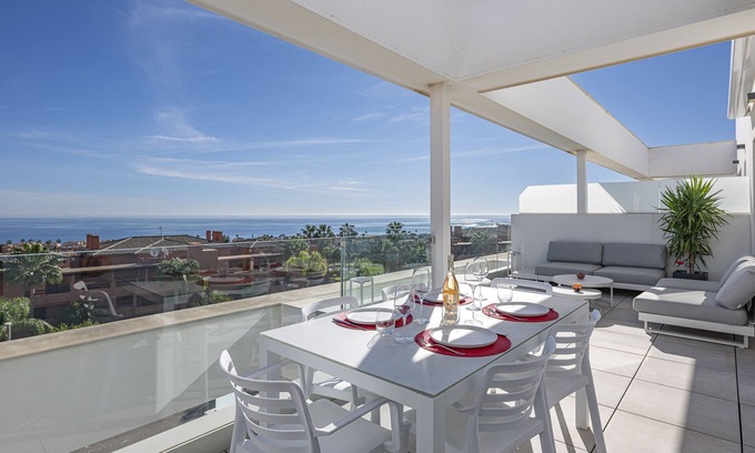 Marina de Casares Apartamento | Luxury Penthouse with Seaview & Golf 5010