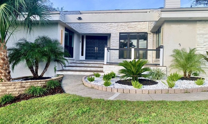 Temple Terrace Villa | Luxury Pool Villa in Upscale Tampa Centrally Located