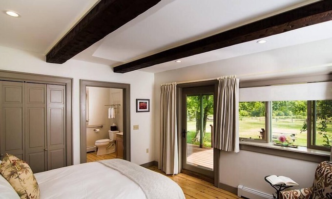 Keene Cama Y Desayuno | Maple Room-Habitacion Doble-Baño en la habitacion-Premium-Vista a la Montana