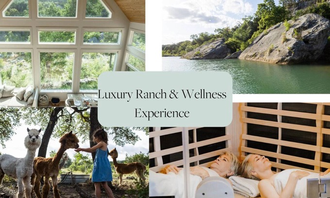 Dripping Springs Casa | Luxury Ranch & Wellness Experience: animals, creek, and spa