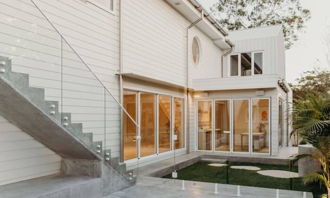 Nelson Bay Casa | Luxury Retreat with Water Views, Pool & Media Room