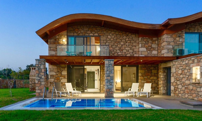 Lardos Villa | Villa de lujo en Rodas | Villa Primavera 4 Huéspedes | Piscina privada | Lardos