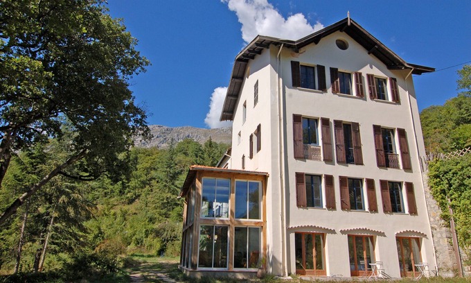 Greolieres Casa | Lujosa mansión junto al río, a 35 min de Nice
