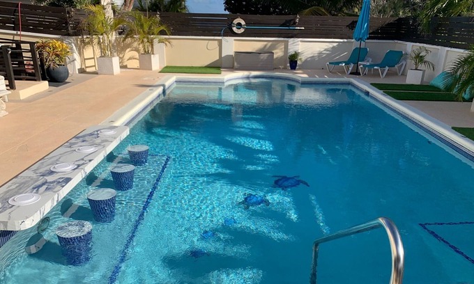 Inch Marlowe Villa | Joya escondida romántica de lujo con aire acondicionado y espectaculares vistas al mar Caribe