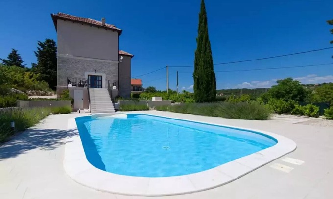 Skradin Villa | Luxury Rustic Villa Maria with Pool & Sauna