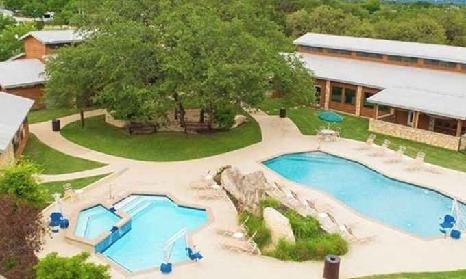 La Hacienda Estates Casa | Luxury RV with amazing outdoor space at Sun Outdoors Resort - pet friendly!